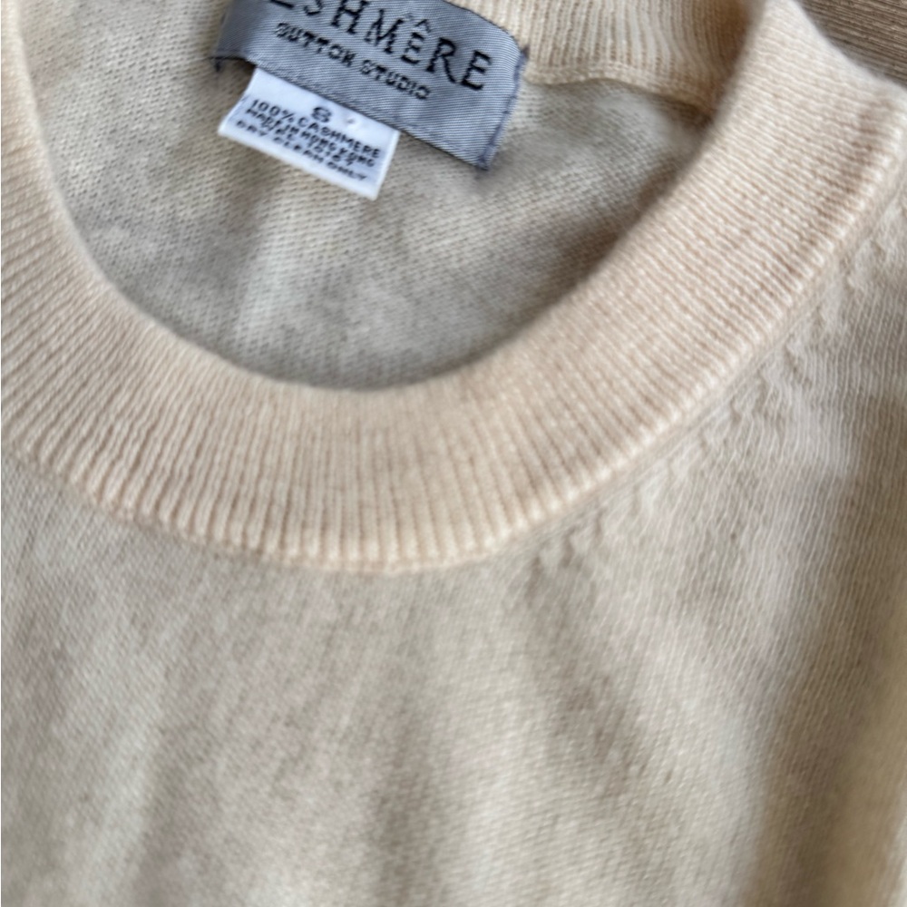 Club Monaco Cream Sweater